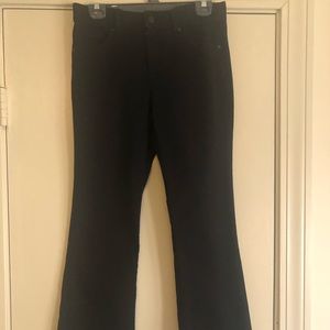 Express boot cut black jeans . Size 6R